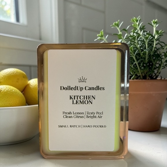 Hand Crafted Other - Kitchen Lemon Wax Melts | Fresh Lemon Citrus Soy Wax Melts